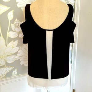 Bloomingdale’s cold shoulder blouse (S)